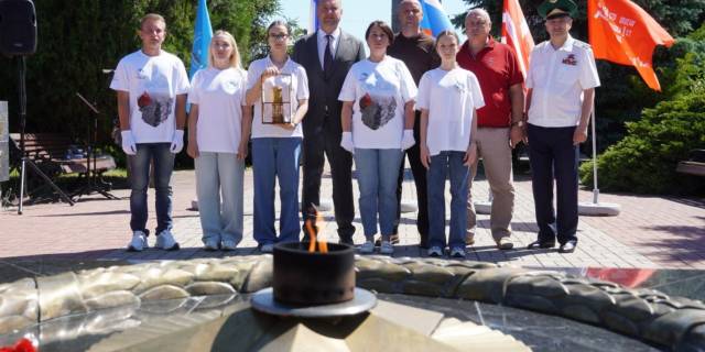 Керчь присоединилась к патриотической акции «Путь Победы»