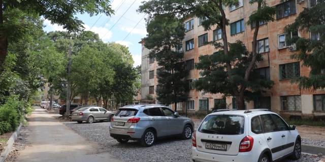 Благоустройство двора в Аршинцево на финишной прямой